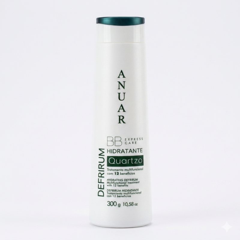 DEFRIRUM HIDRATANTE MANUTENÇÃO QUARTZO - 300g