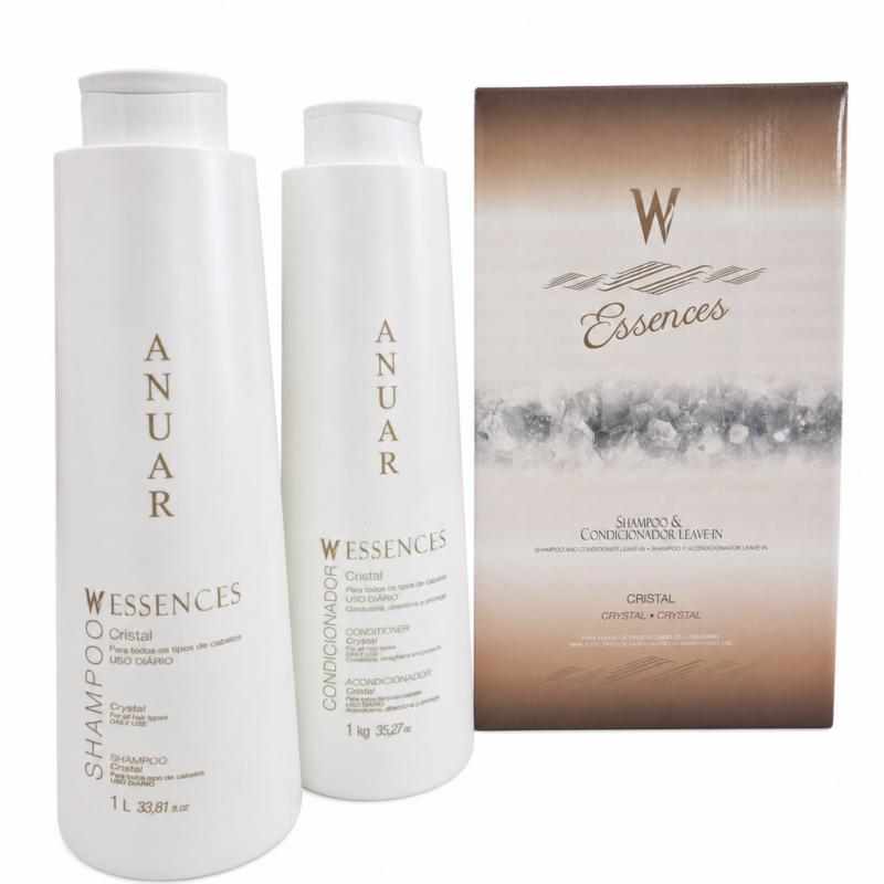 Kit Profissional Cristal Anuar Cosméticos - 2000g