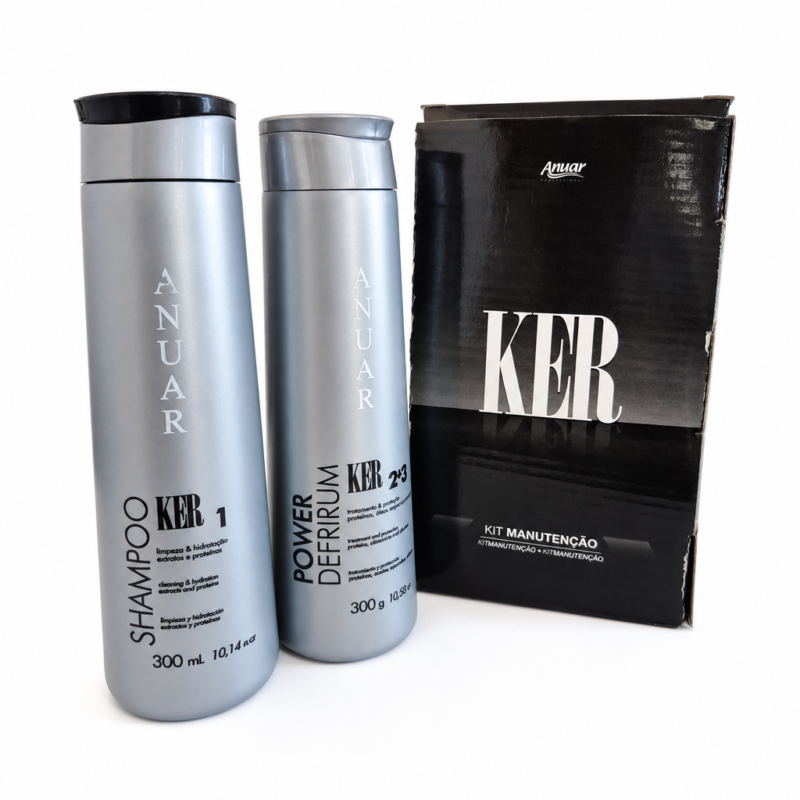 Kit Manutenção KER Anuar Cosméticos - 600g