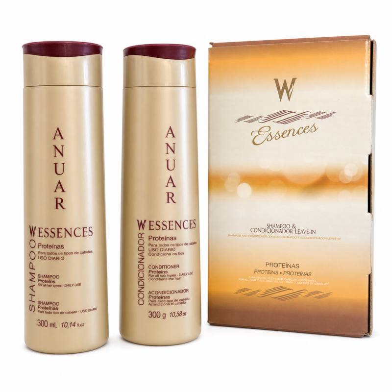 Kit Manutenção Proteínas Anuar Cosméticos 600g