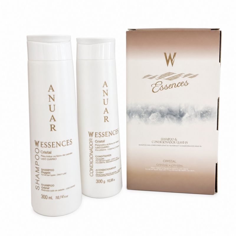 Kit Manutenção Cristal Anuar Cosméticos - 600g