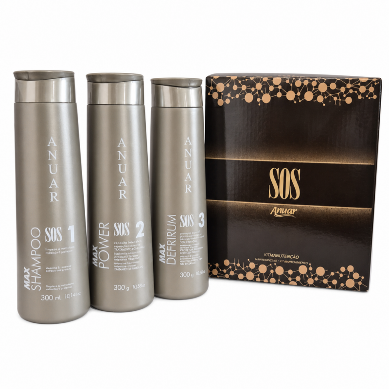 Kit Manutenção SOS Anar Cosméticos - 900g
