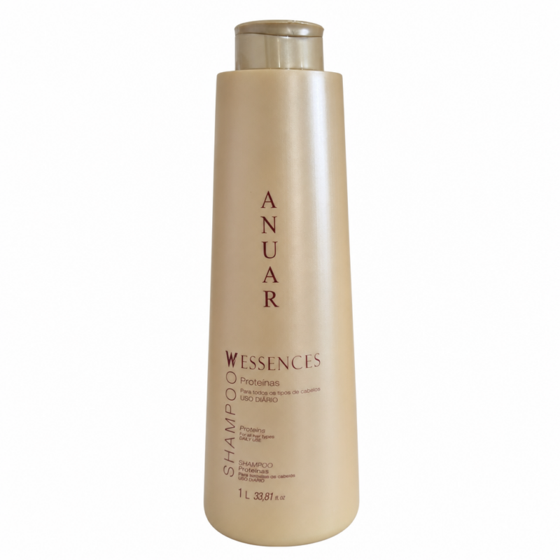 Shampoo Profissional Proteínas Anuar Cosméticos - 1L
