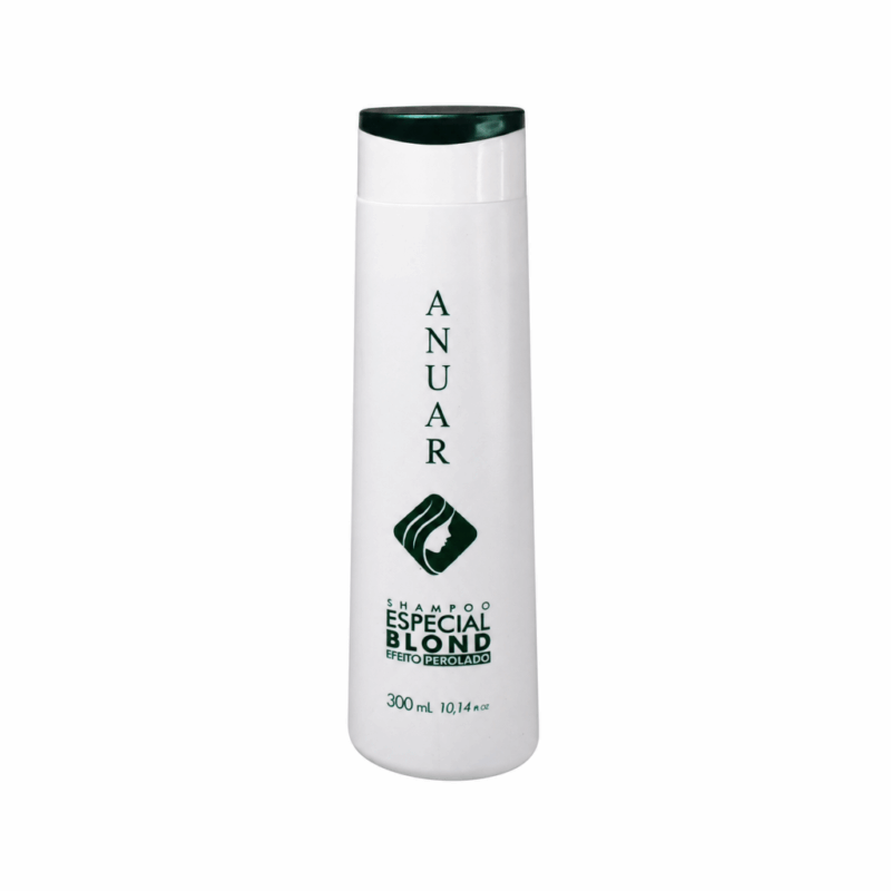 Shampoo Matizador Verde Especial Blond Anuar Cosméticos 300ml