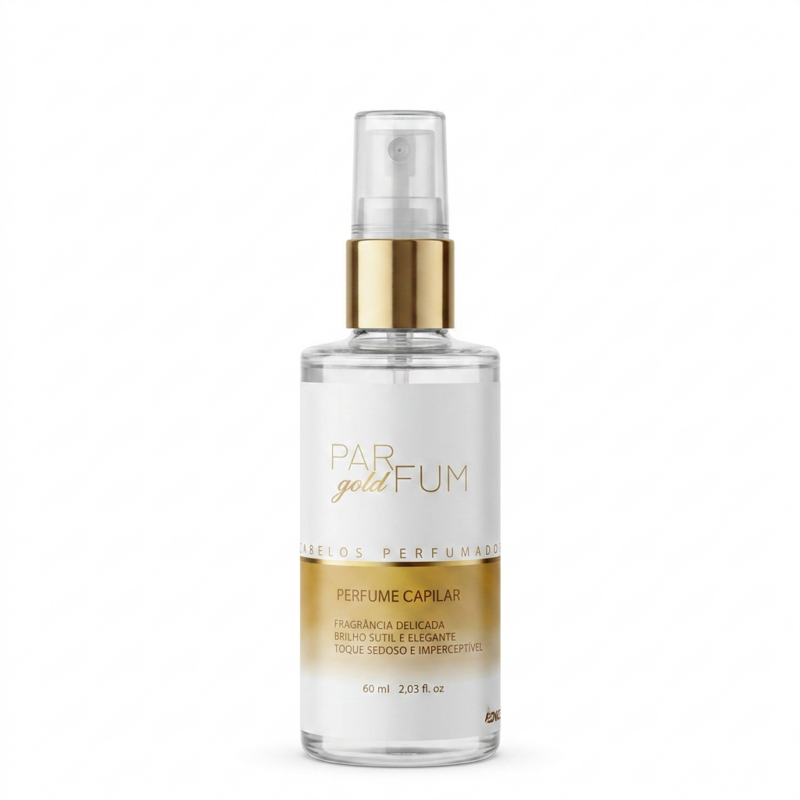 Parfum Gold – Perfume Capilar Premium com Brilho Elegante e Alta Fixação