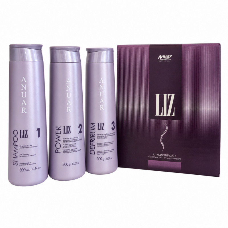 Kit Manutenção Liz Anuar Cosméticos 900g