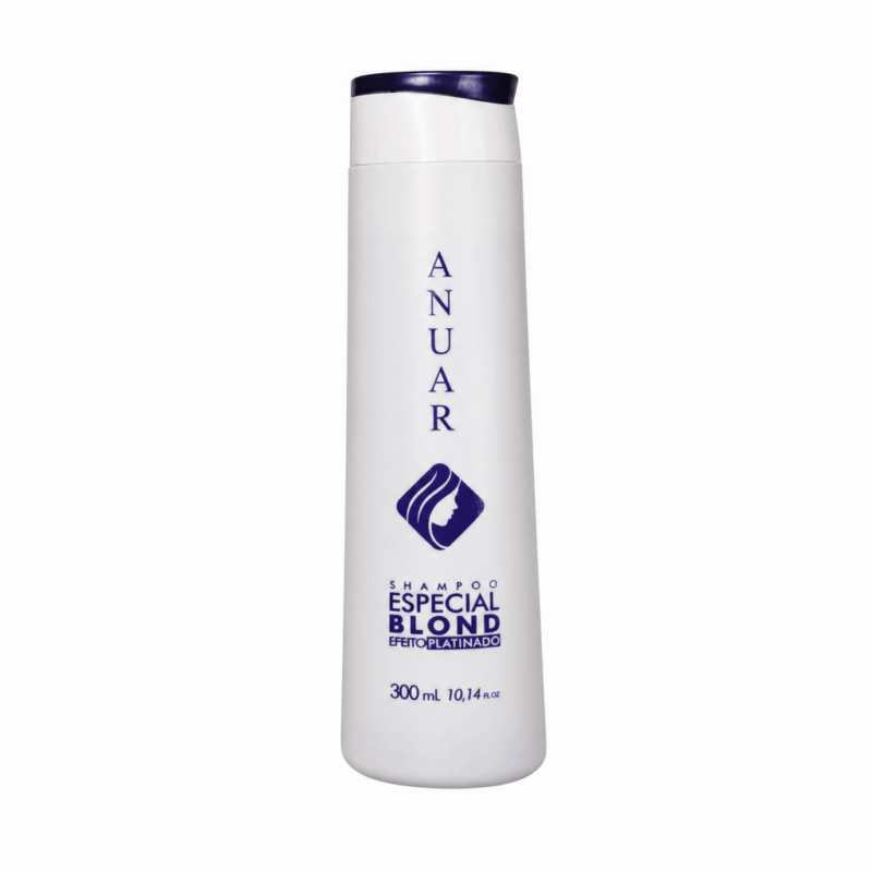 Shampoo Matizador Violeta Especial Blond Anuar Cosméticos 300ml